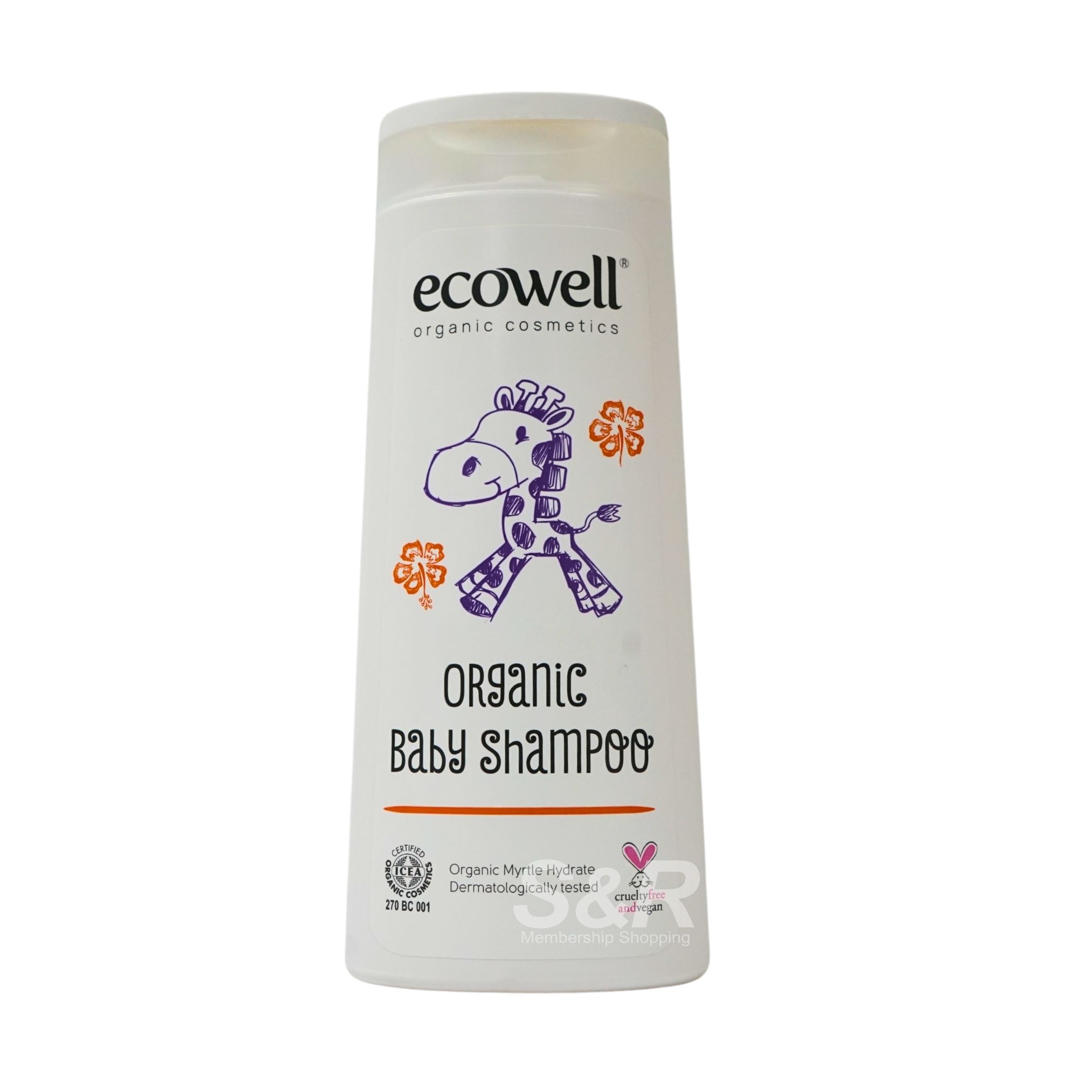 Ecowell Organic Baby Shampoo 300mL Ecowell Organic Baby Shampoo 300mL